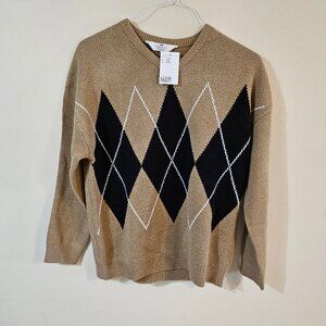 H&M Jacquard Knit Kids Sweater - Size 12/14 Youth XL